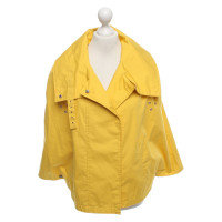 Burberry Veste/Manteau en Coton en Jaune