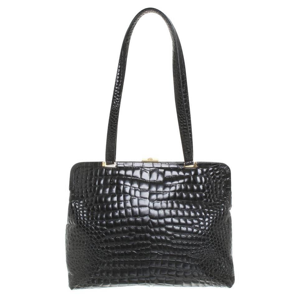 Versace Handbag in crocodile look