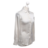 Max Mara Zijden blouse in beige