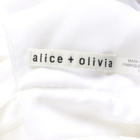 Alice + Olivia Robe en Blanc