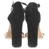 Chloé Sandals in Beige / zwart
