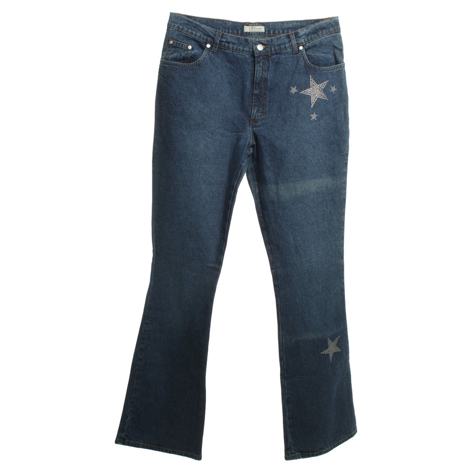 Blumarine Jeans avec motif étoilé