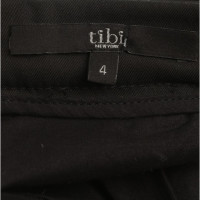 Tibi Rock mit Leder-Details