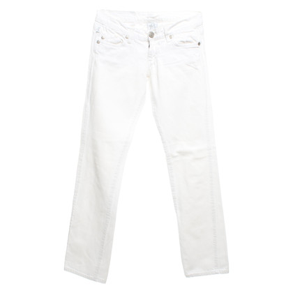 Victoria Beckham For Rock & Republic Jeans in Cotone in Bianco