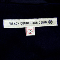 French Connection Manteau de laine en noir