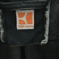 Boss Orange Jeansjacke mit Ledereinsätzen
