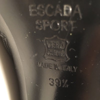 Escada Boots with velvet inserts