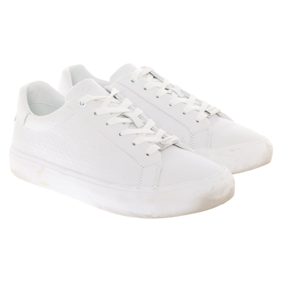 Calvin Klein Trainers Leather in White