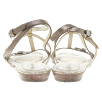 Tod's Metallic-look sandals