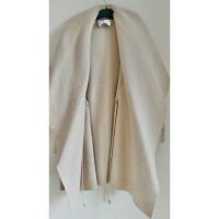 Harris Wharf Giacca/cappotto in lana color panna