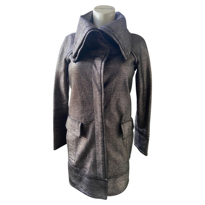 Diane Von Furstenberg Jacket/Coat Wool in Silvery