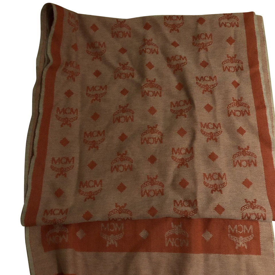 Mcm Echarpe/Foulard en Orange