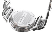 Salvatore Ferragamo Zilveren armband horloge Toon 