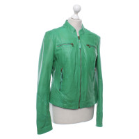 Arma Jacke/Mantel aus Leder in Grün