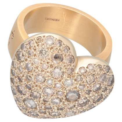 Pomellato Ring aus Rotgold in Beige