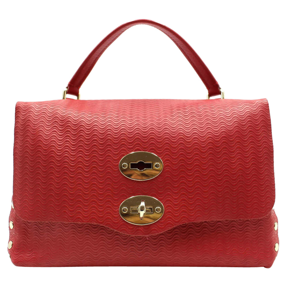 Zanellato Shopper Leather in Red