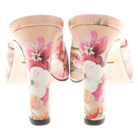 Gucci Sandales avec imprimé floral