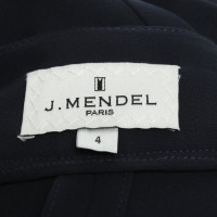 J. Mendel skirt in dark blue / orange