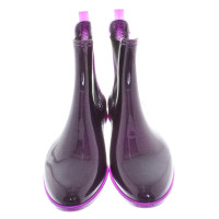 Missoni Rubberen laarzen in purple