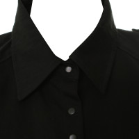Balmain Robe chemise en noir