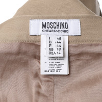 Moschino Cheap And Chic Gonna a tubino in beige