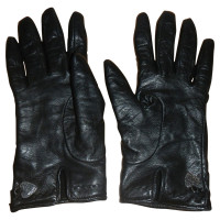 Moschino leather gloves