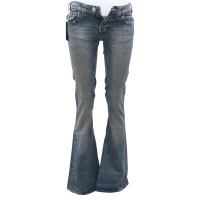 True Religion Jeans Katoen in Blauw