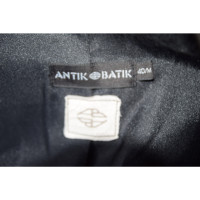 Antik Batik Veste/Manteau en Fourrure en Noir