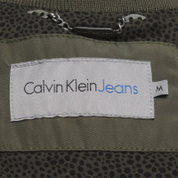 Calvin Klein Jas/Mantel in Olijfgroen