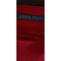 Alberta Ferretti Vestito in Cotone in Rosso