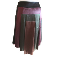 Jean Paul Gaultier Skirt in multicolored silk and pleated