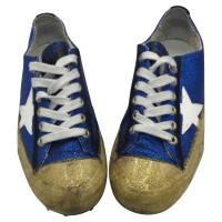 Golden Goose Sneakers Canvas in Blauw