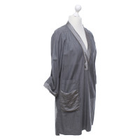 Schumacher Kleid aus Baumwolle in Grau