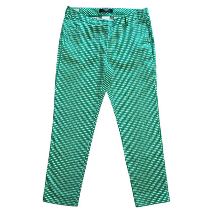 Max Mara Trousers Cotton in Green