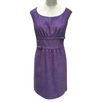 Armani Collezioni Dress Wool in Violet