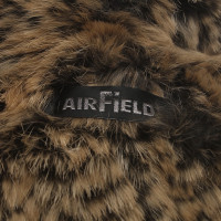 Airfield Fur jacket with pattern