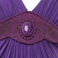 Sky Maxi robe en violet