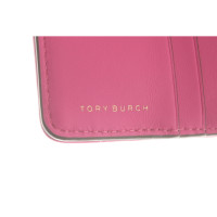 Tory Burch Tasje/Portemonnee Leer in Roze