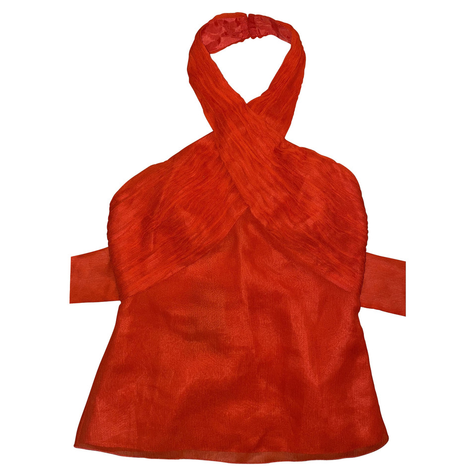 Armani Bovenkleding Zijde in Oranje