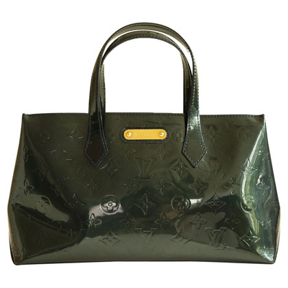 Louis Vuitton Wilshire Patent leather in Green