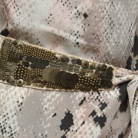 Badgley Mischka Kleid mit Reptil-Print