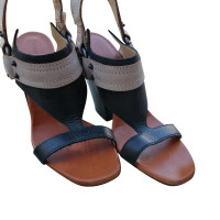 Diesel Sandals Leather in Blue