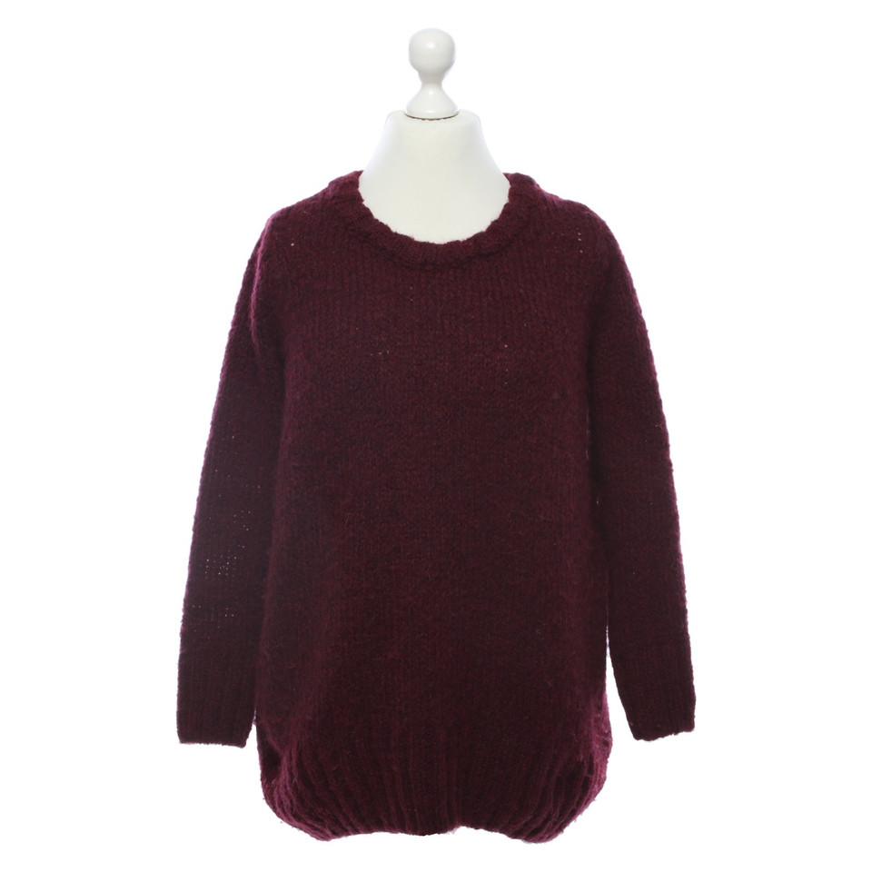 American Vintage Pullover in Bordeaux