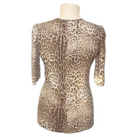 Dolce & Gabbana Camicia con motivo leopardo
