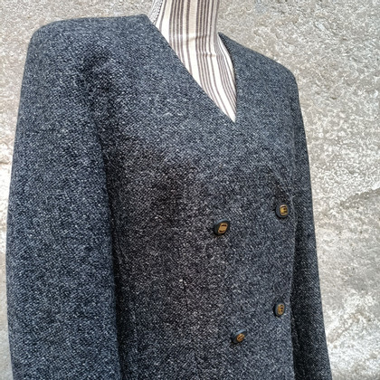 Salvatore Ferragamo Blazer Wool in Grey