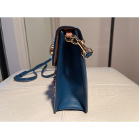Dolce & Gabbana Lucia Bag en Cuir en Bleu