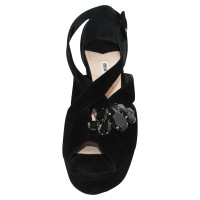 Miu Miu Peep-toes in black
