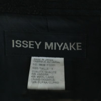 Issey Miyake Giacca/Cappotto in Nero