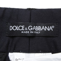 Dolce & Gabbana Pantaloni in blu scuro