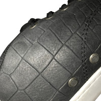 Lanvin Sneakers in crocodile leather look